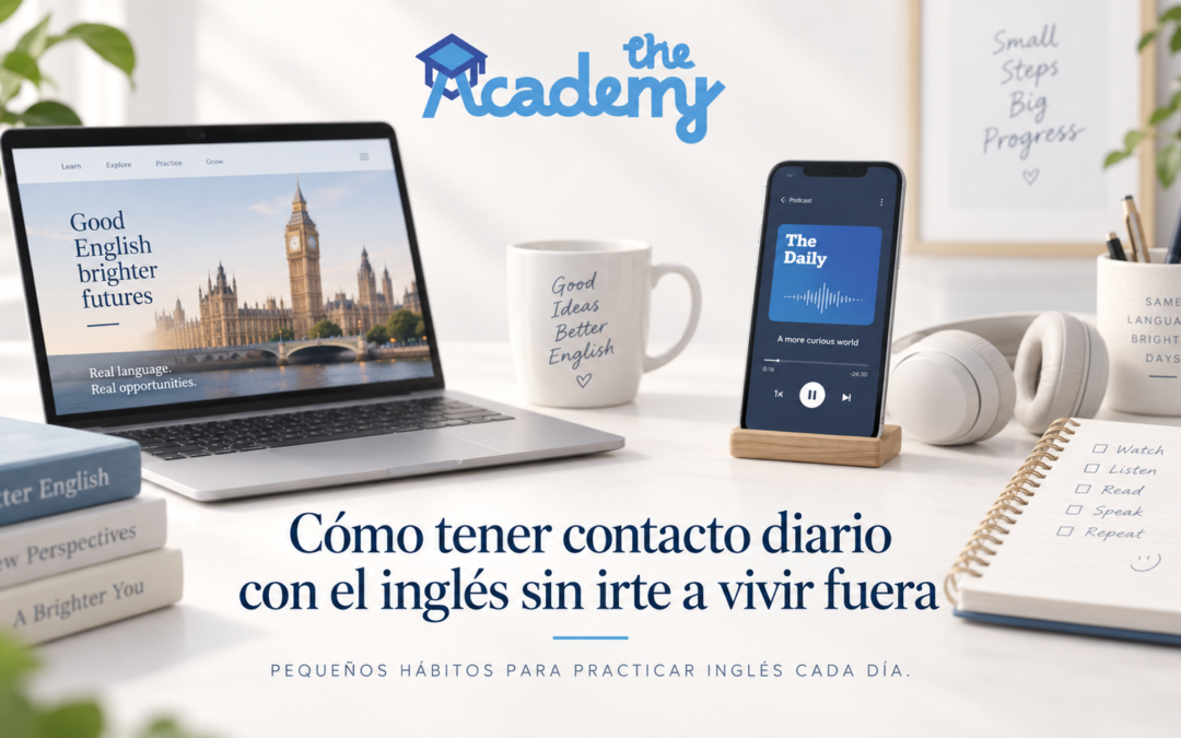 Cómo tener contacto diario con el inglés sin irte a vivir fuera